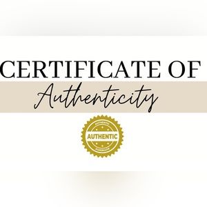 Purchase Certificate of Authenticity